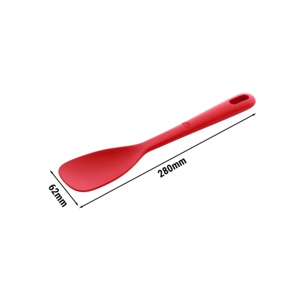 BALLARINI | ROSSO - Cuillère de service - 280 mm - Silicone - Rouge