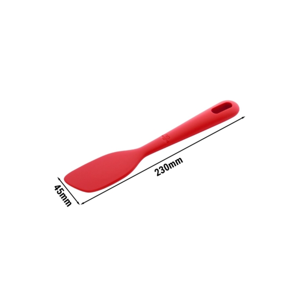 BALLARINI | ROSSO - Spatule à pâte - 230 mm - Silicone - Rouge