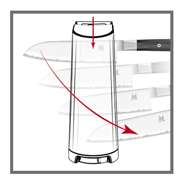 ZWILLING | Aiguiseur de couteaux V-Edge - 80 mm