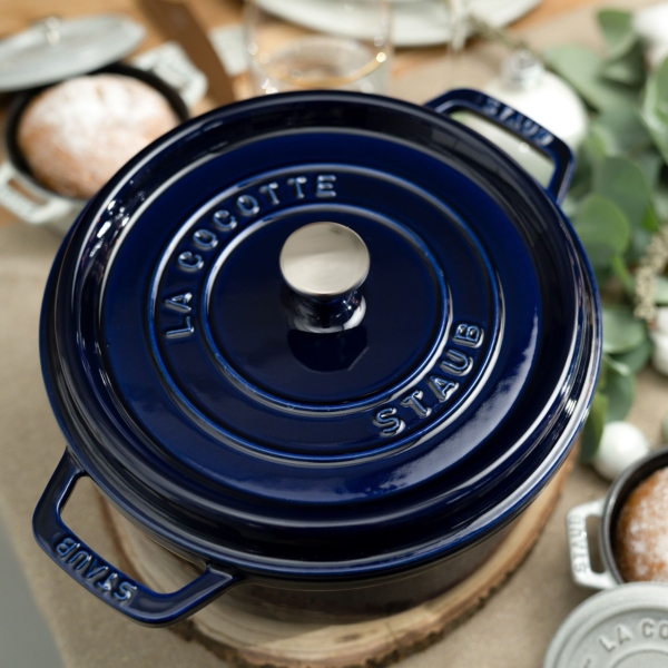 STAUB | LA COCOTTE - Cocotte - Ø 240mm - Fonte - Bleu foncé