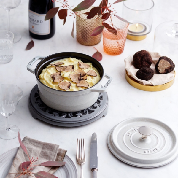 STAUB | LA COCOTTE - Cocotte - Ø 220mm - Fonte - Truffe blanche