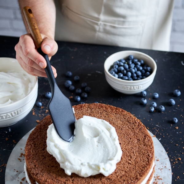 STAUB | Spatule à pâte - 300 mm - Silicone - Noir