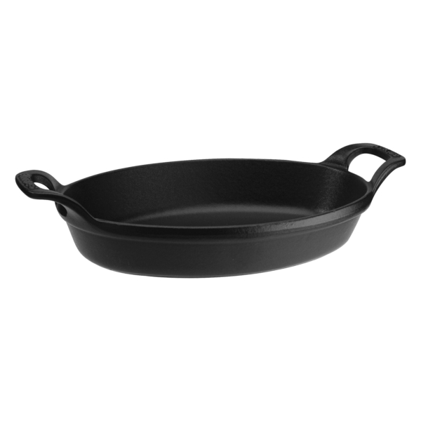 STAUB | SPECIALITIES - Plat à four - ovale - 370 mm - Fonte - Noir