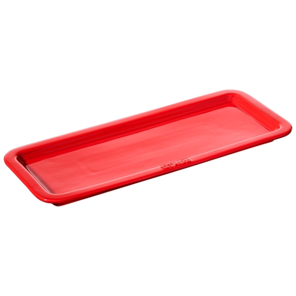 STAUB | CERAMIQUE - Assiette de service - 360x140mm - Céramique - Rouge cerise