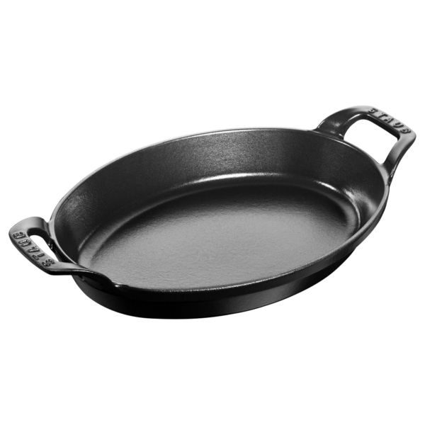 STAUB | SPECIALITES - Plat à four - ovale - 280 mm - Fonte - Noir