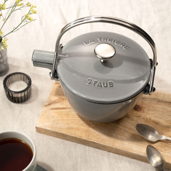 STAUB | SPECIALITIES - Théière - 1,1 L - Fonte - Gris Graphite