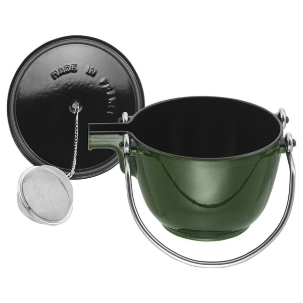 STAUB | SPECIALITIES - Théière - 1,1 L - Fonte - Vert Basilic