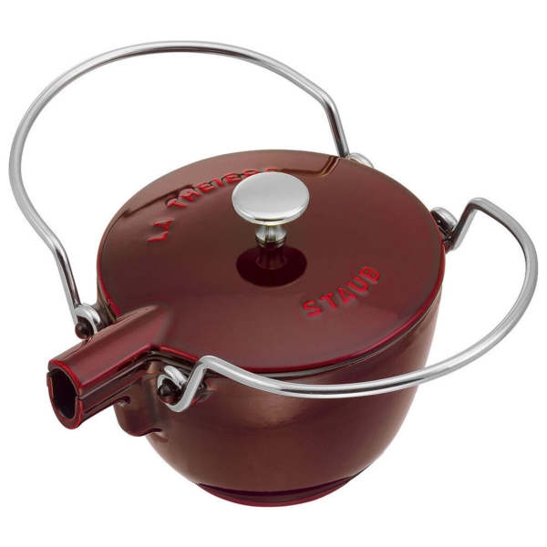 STAUB | SPECIALITIES - Théière - 1,1 L - Fonte - Rouge Grenadine