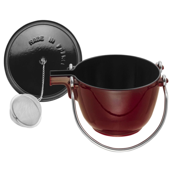 STAUB | SPECIALITIES - Théière - 1,1 L - Fonte - Rouge Grenadine