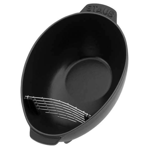 STAUB | SPECIALITIES - Casserole à Moules - ovale - 250mm - Fonte - Noir