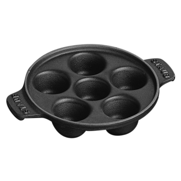 STAUB | SPECIALITES - Assiette à escargots - Ø 140 mm en fonte - Noir