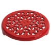 STAUB | SERVING - Dessous de pot Lis - 230 mm - Fonte - Rouge cerise