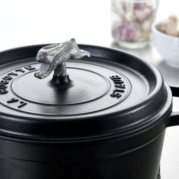 STAUB | Bouton - Lapin - Acier inoxydable