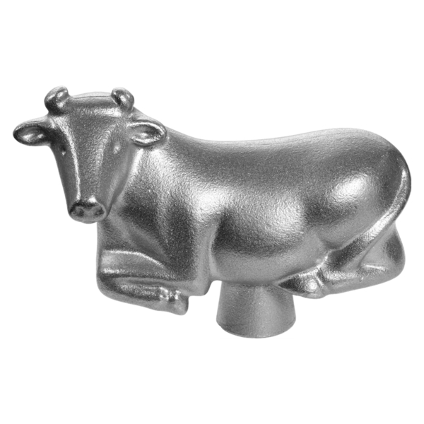 STAUB | Bouton - Vache - Acier inoxydable