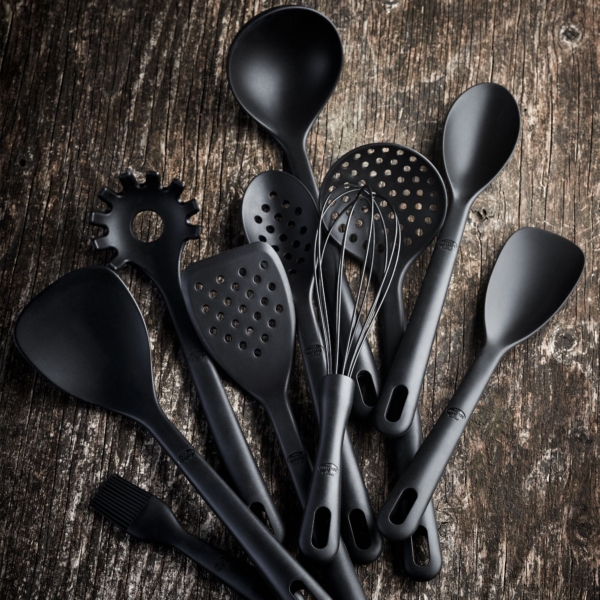 BALLARINI | NERO - Spatule à wok - 310 mm - Silicone - Noir