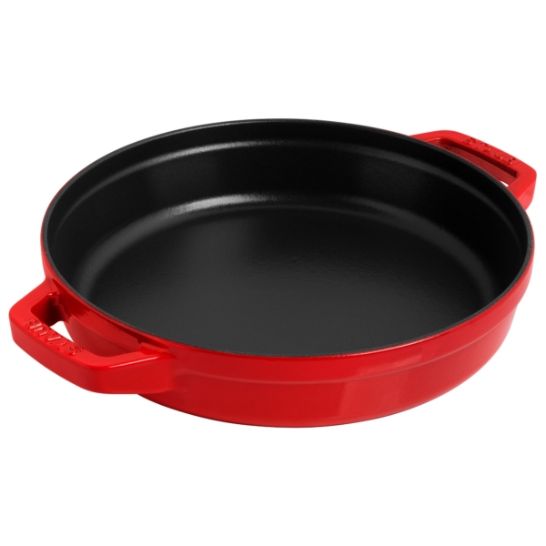 STAUB | STACKABLE SET - Set de casseroles - 2 pcs - Ø 240mm - Fonte - Rouge cerise