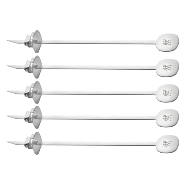 ZWILLING | BBQ+ - Ensemble de Brochettes à Griller - env. 290mm, 5 pièces