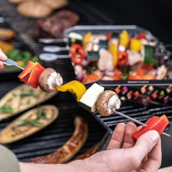 ZWILLING | BBQ+ - Ensemble de Brochettes à Griller - env. 290mm, 5 pièces