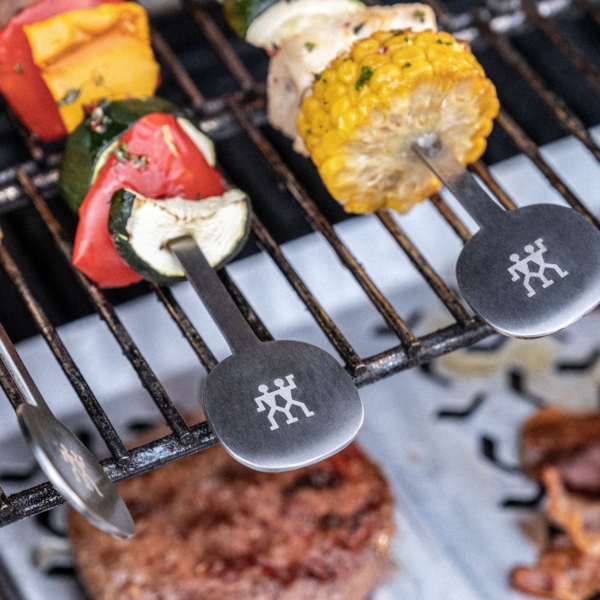 ZWILLING | BBQ+ - Ensemble de Brochettes à Griller - env. 290mm, 5 pièces