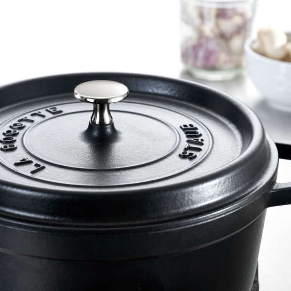 STAUB | Bouton - rond - 40 mm - Nickel