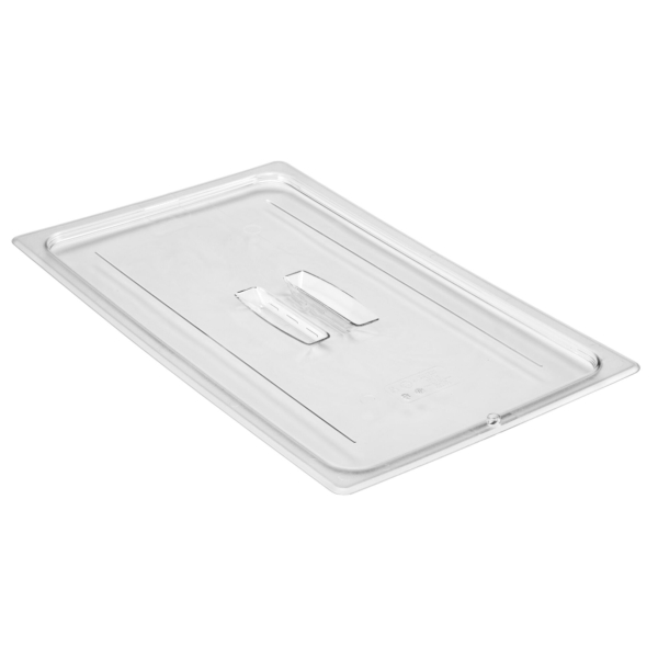 (6 pièces) CAMBRO | CAMWEAR® - Couvercle GN 1/1 en polycarbonate - avec poignée - Transparent