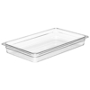 (6 pièces) CAMBRO | CAMWEAR® - Récipient GN en polycarbonate 1/1 - Transparent - Profondeur 65 mm