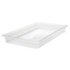 6 pièces CAMBRO | CAMWEAR® - Conteneur GN en polypropylène 1/1 - laiteux - Profondeur 65 mm