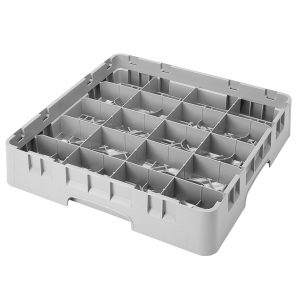 CAMBRO | CAMRACK® - Panier à tasses 1/1 - avec 20 compartiments - 500x500mm - Gris