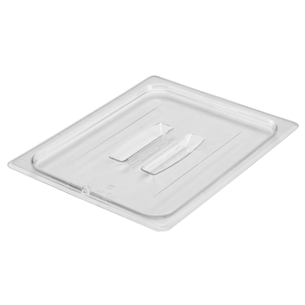 (6 pièces) CAMBRO | CAMWEAR® - Couvercle GN en polycarbonate 1/2 - avec poignée - Transparent