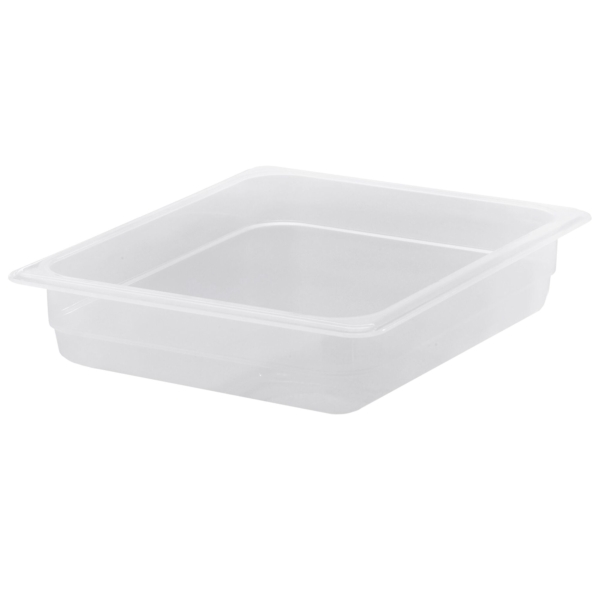 6 pièces CAMBRO | CAMWEAR® - Conteneur GN en polypropylène 1/2 - laiteux - Profondeur 65 mm