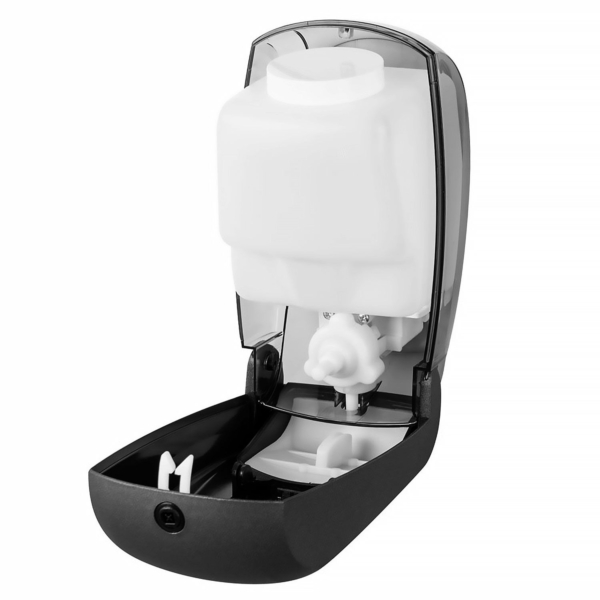 AIR-WOLF | Distributeur de savon avec bouton-poussoir - 1000ml - plastique ABS - Anthracite