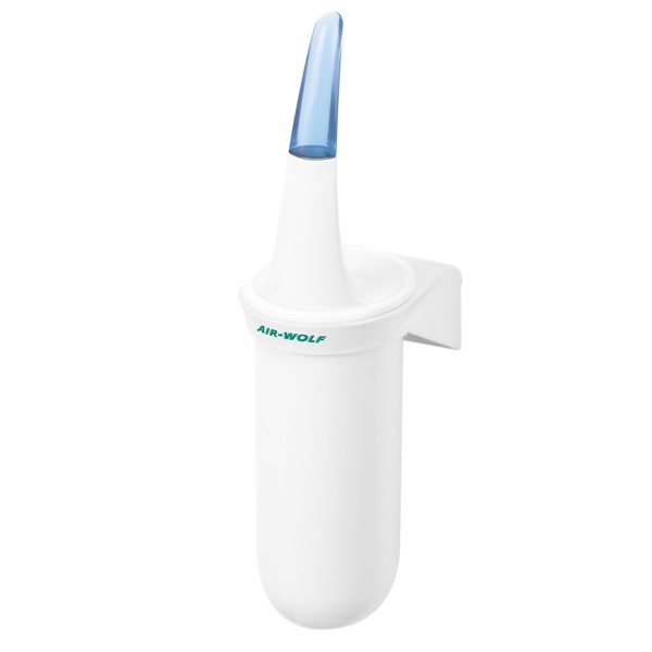 AIR-WOLF | Porte-brosse WC - fermé - plastique ABS - Blanc