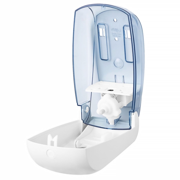 AIR-WOLF | Nettoyant pour siège de WC avec bouton-poussoir - 1000ml - plastique ABS - Blanc