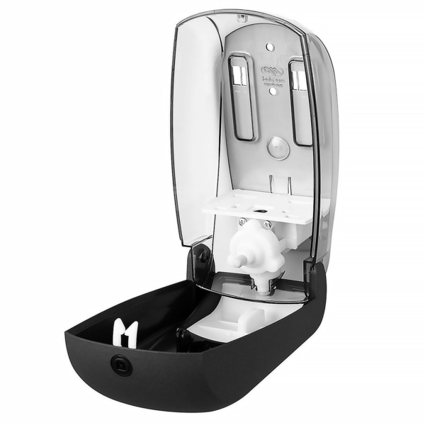 AIR-WOLF | Nettoyant pour siège de WC avec bouton-poussoir - 1000ml - plastique ABS - Anthracite