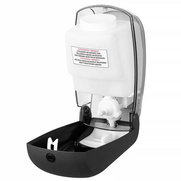 AIR-WOLF | Nettoyant pour siège de WC avec bouton-poussoir - 1000ml - plastique ABS - Anthracite