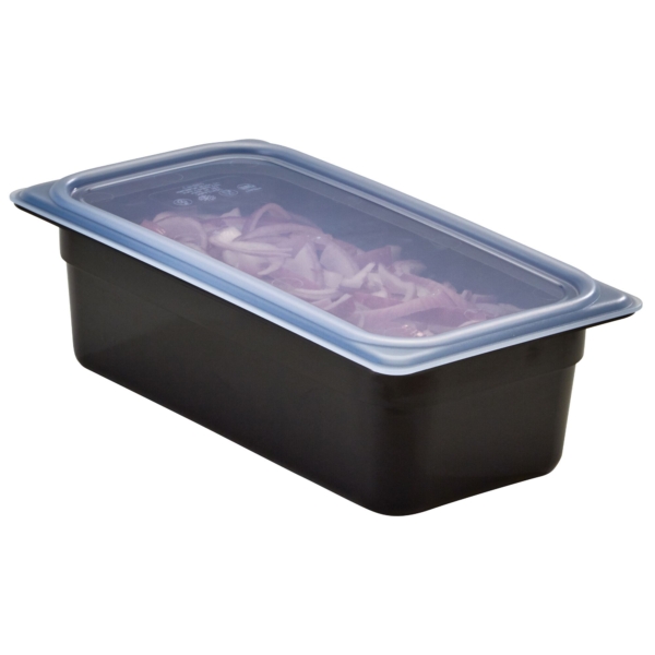 6 pièces CAMBRO | CAMWEAR® - Couvercle GN en polypropylène 1/3 - hermétique - laiteux