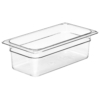 (6 pièces) CAMBRO | CAMWEAR® - Conteneur GN 1/3 en polycarbonate - Transparent - Profondeur 100 mm