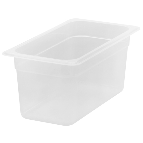 6 pièces CAMBRO | CAMWEAR® - Conteneur GN en polypropylène 1/3 - laiteux - Profondeur 150 mm