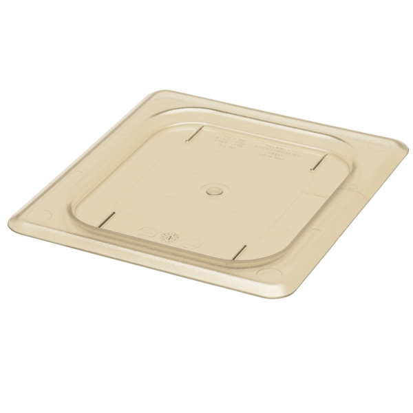 6 pièces CAMBRO | H-PAN™ - Couvercle plat GN résistant à la chaleur 1/6 - Ambre