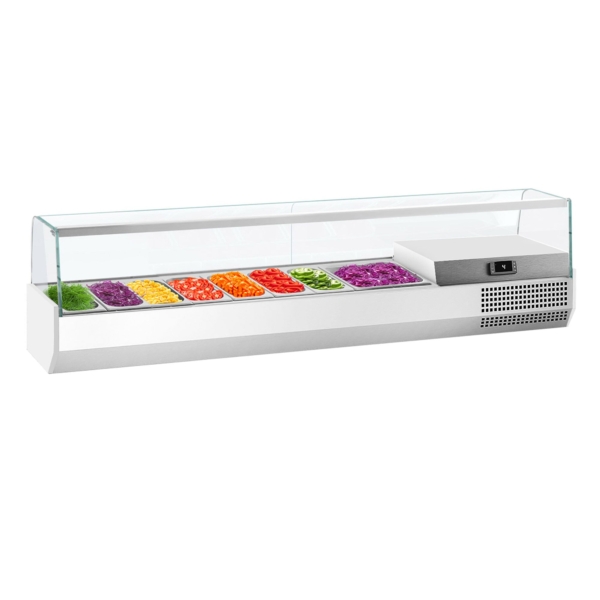 Vitrine réfrigérée Premium PLUS - 1976x353mm - 9x GN 1/4