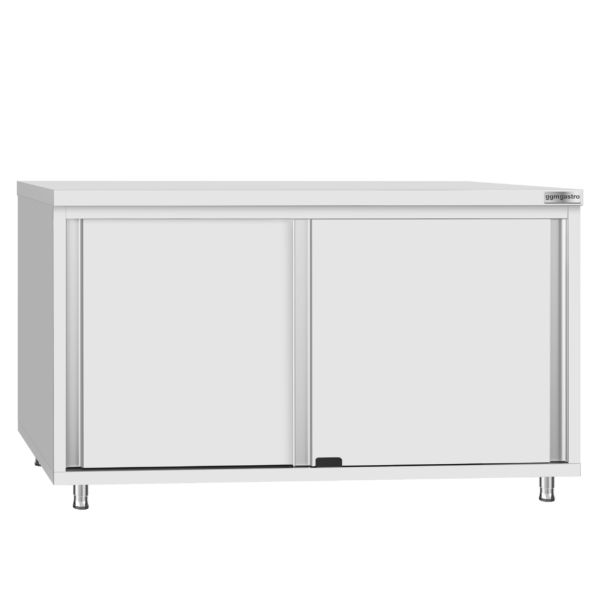 Armoire de travail en inox ECO - 1400x700mm - avec porte coulissante