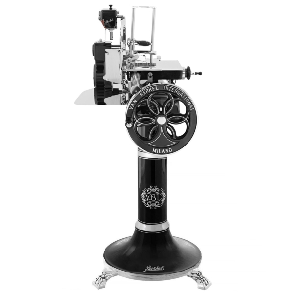 BERKEL | Machine à volant B114 - Lame : Ø 319mm - Noir - avec socle inclus