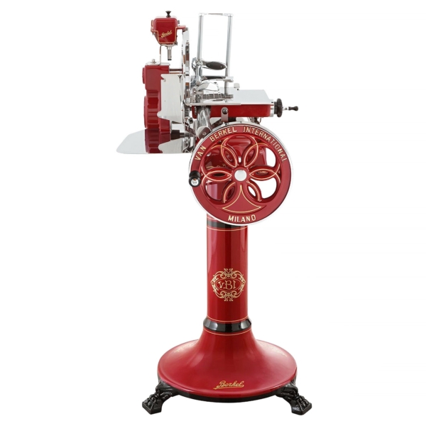 BERKEL | Machine à volant B114 - Lame : Ø 319mm - Rouge - avec socle inclus