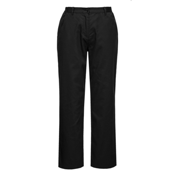 (5 pièces) Pantalon de cuisine femme Basic - Noir - Taille : XXL