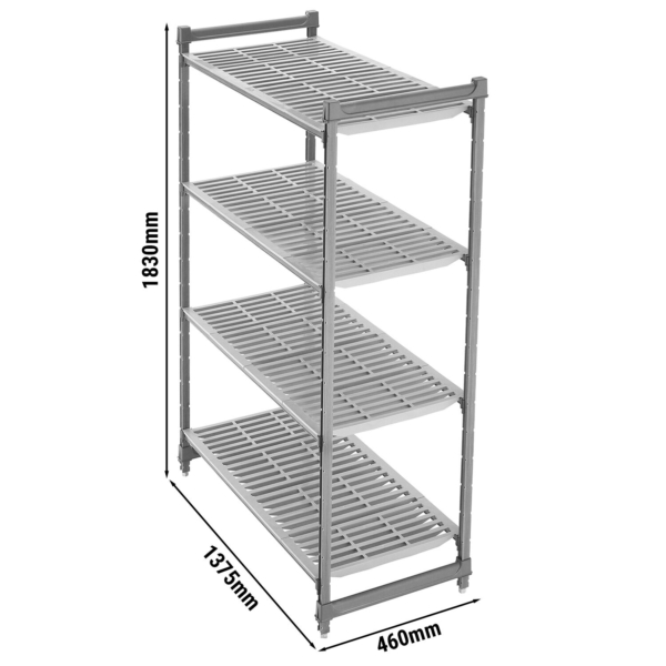 CAMBRO | Camshelving® - Basics Plus Étagère de base - avec étagères à fentes