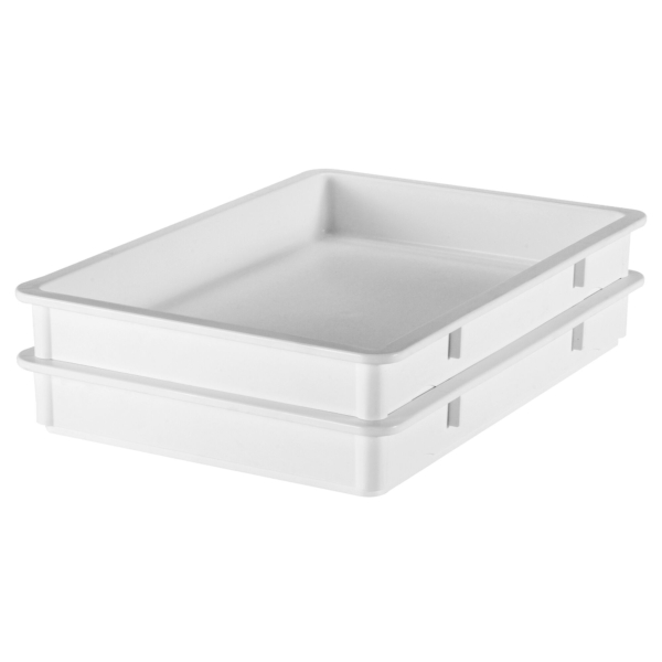 (6 pièces) CAMBRO | Conteneur à pâte - Blanc