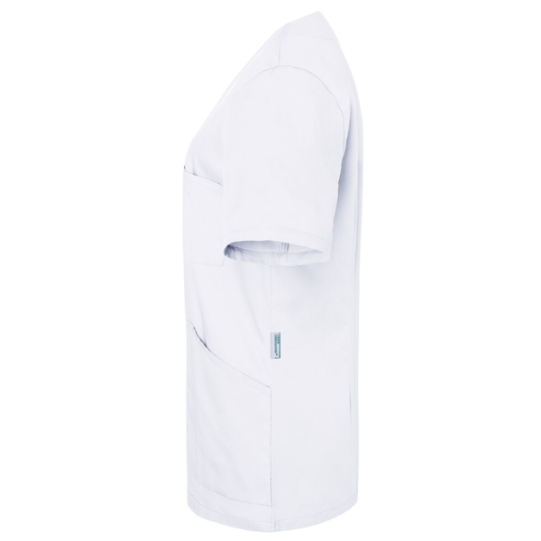 (6 pièces) KARLOWSKY | Casaque femme manches courtes Essential - Blanc - Taille : 54