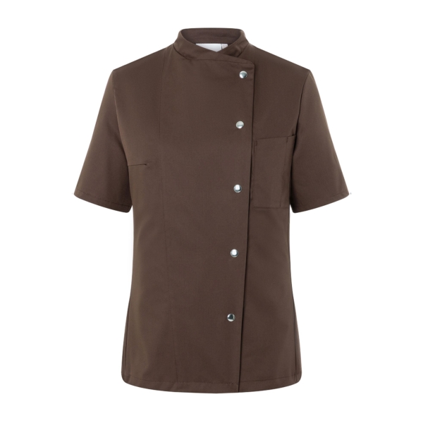 KARLOWSKY | Veste de cuisine femme Greta - Marron clair - Taille : 48