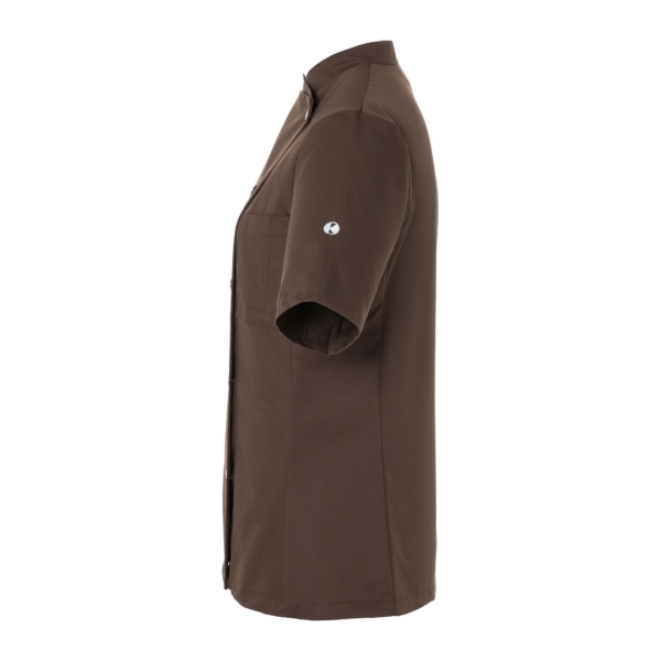 KARLOWSKY | Veste de cuisine femme Greta - Marron clair - Taille : 48