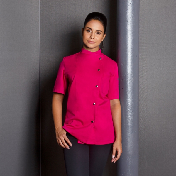 KARLOWSKY | Veste de cuisine femme Greta - Rose - Taille : 50